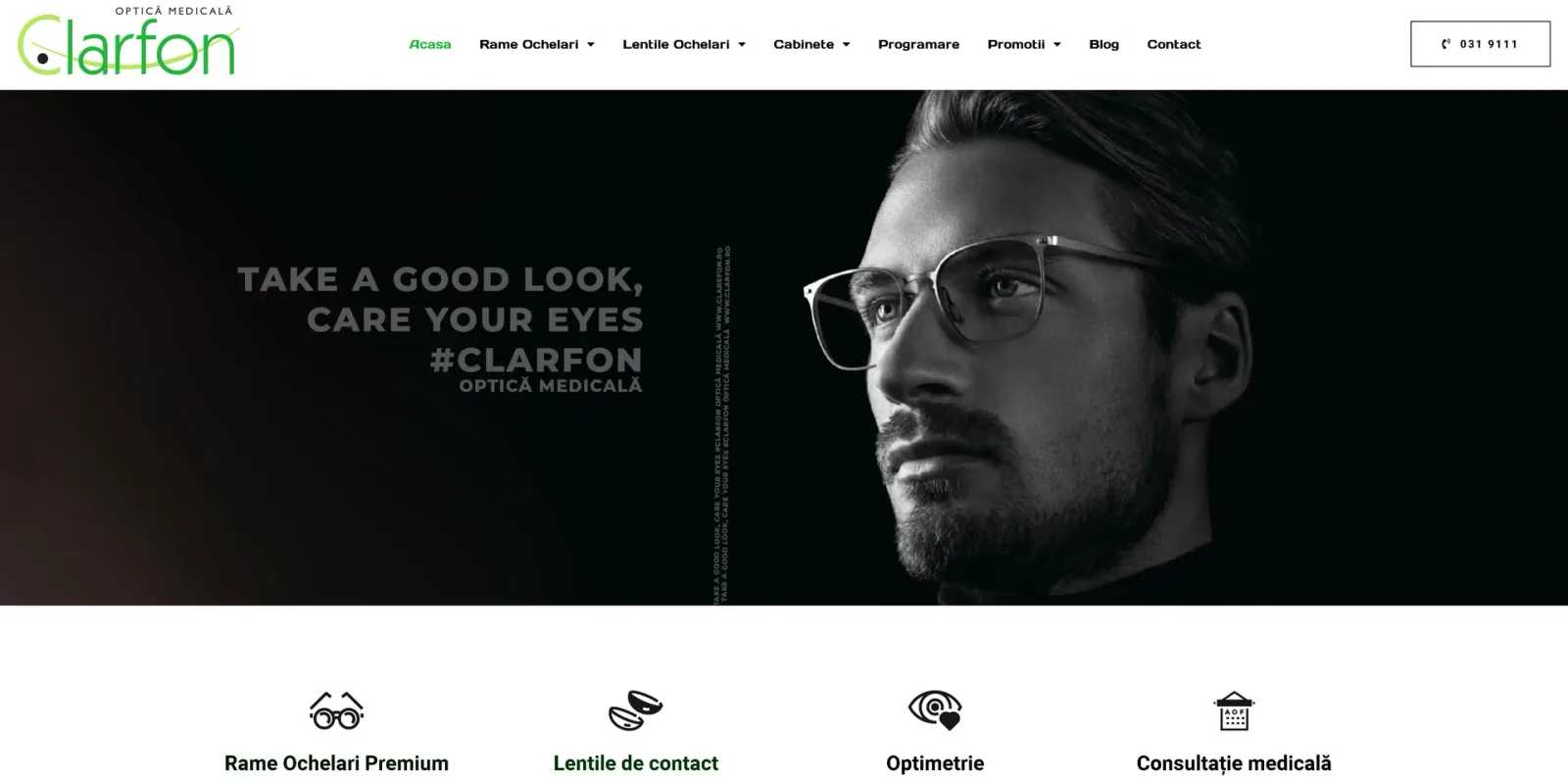 Optica Medicală — Optica Medicală — Platformă web